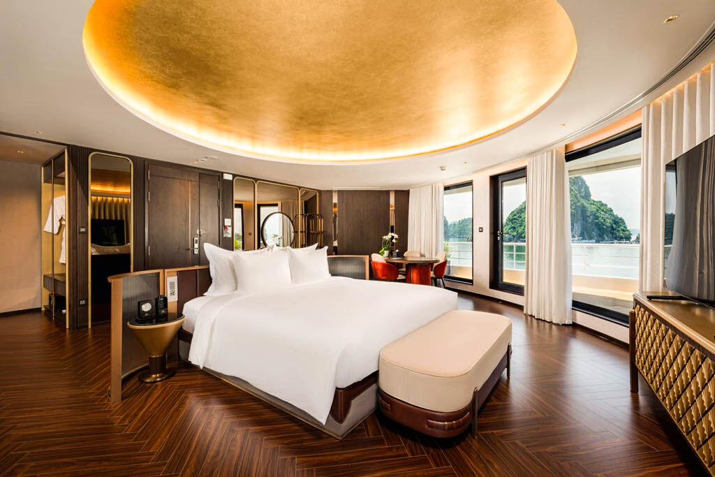 Unwind in luxury with private balcony views